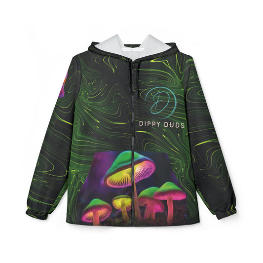 Shroomy Windbreaker Jacket - Green